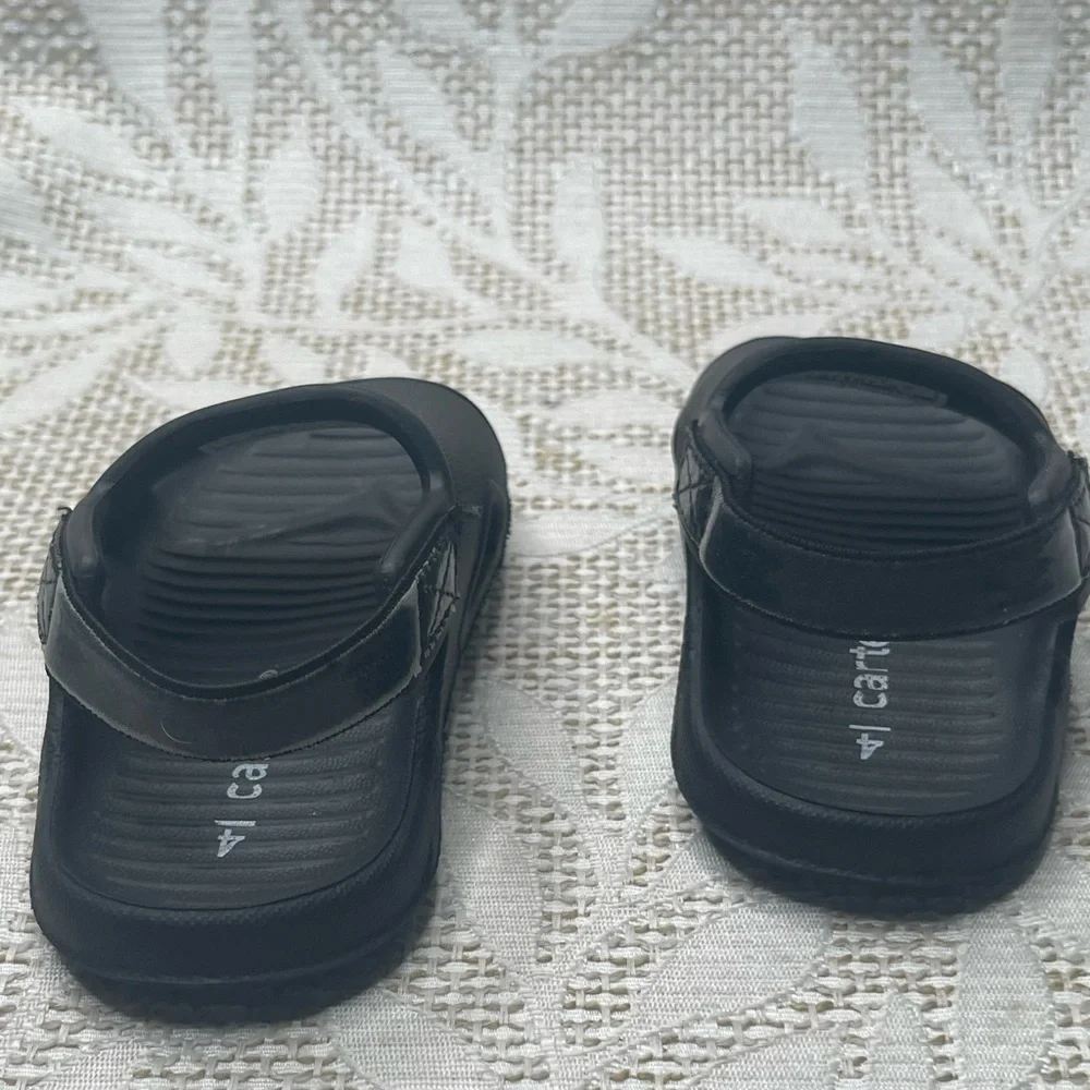 Carter's toddler Black Kids Sandals Water Shoes 4
